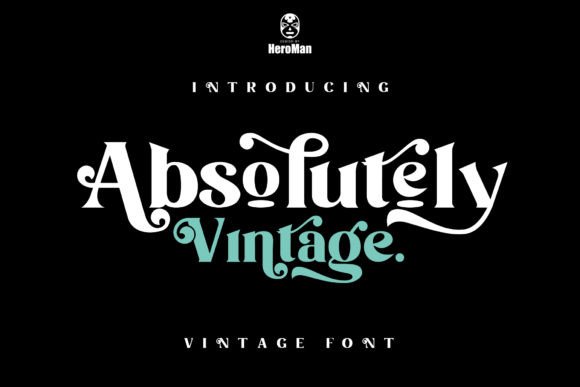 Absolutely Vintage: The Perfect Display Font for Handmade Brands