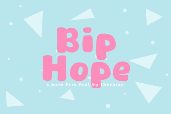Bip Hope: A Bold Display Font for Modern Web Design