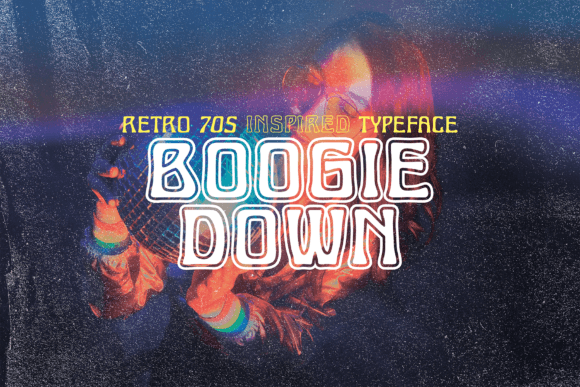 Boogie Down: The Ultimate 70s Display Font for Web Headers