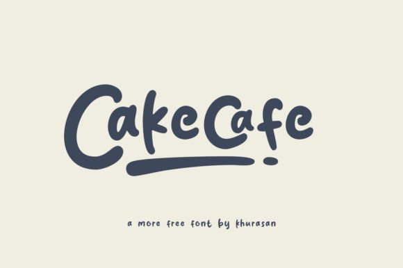 Cakecafe: A Modern Display Font for Editorial Design