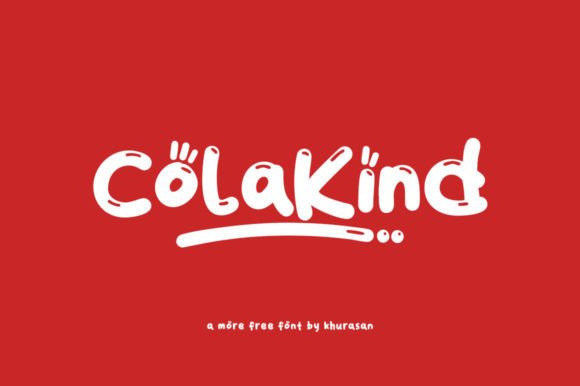 Colakind: A Modern Display Font for Web Headers