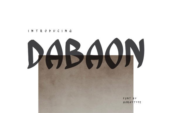 Dabaon Font Review: Handmade Charm for Small Business Brands