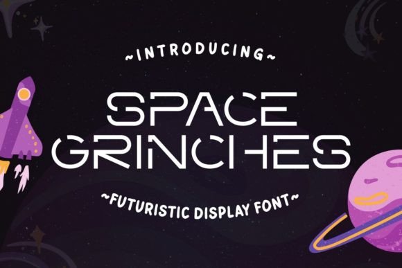 Designing Futuristic Headers with Space Grinches Display Fonts