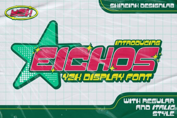 Eichos: A Bold Display Font for Modern Makers