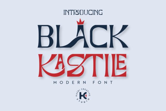 Elevate Your Crafts with the Black Kastile Typeface