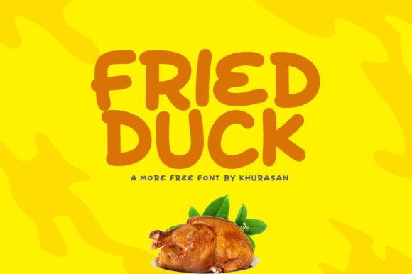 Fried Duck: A Modern Handwritten Typeface for Editorial Design