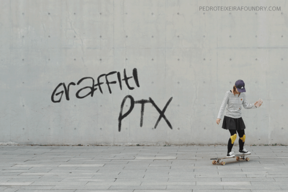 Graffiti Ptx Font Review for Bold Campaign Design