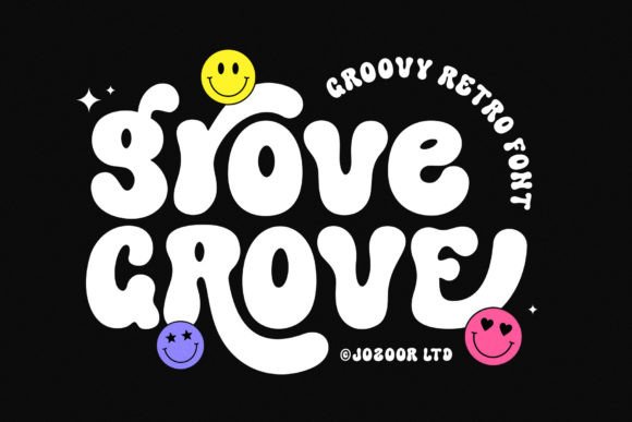 Grove: The Retro Display Font for Memorable Brands