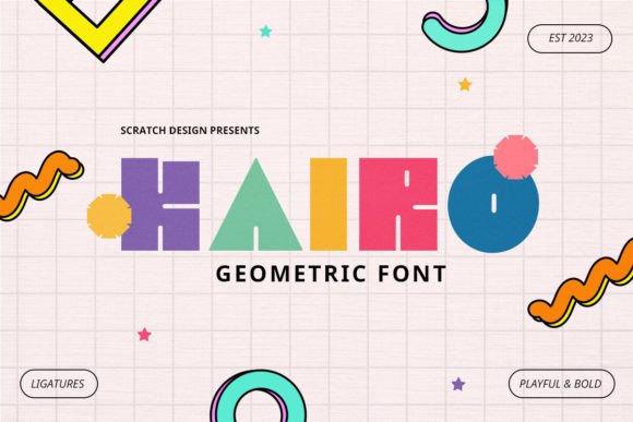 Kairo Font Review: Bold Geometric Style for Modern Brands