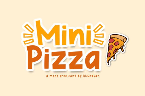 Mini Pizza Font Review: A Cute Display Typeface for Branding