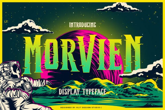 Morvien: A Bold Display Typeface for Editorial Impact