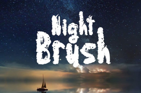 Night Brush: A Modern Typeface for Bold Branding