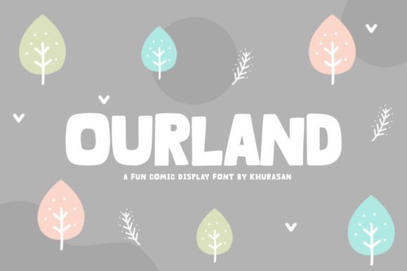 Ourland: A Modern Display Font for Crafters and Sellers
