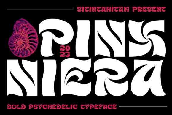 Pinx Niera: The Bold Typeface for Makers