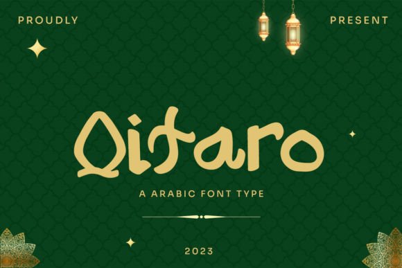 Qitaro: An Arabic-Style Display Font for Elegant Branding