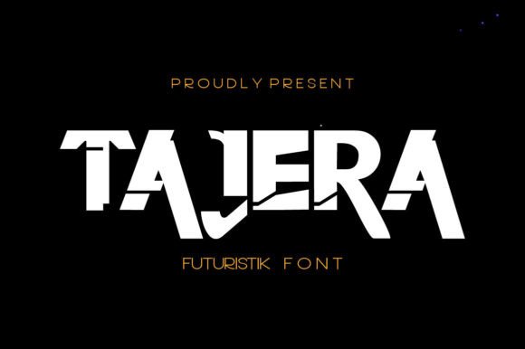 Tajera: A Unique Display Font for Editorial Design