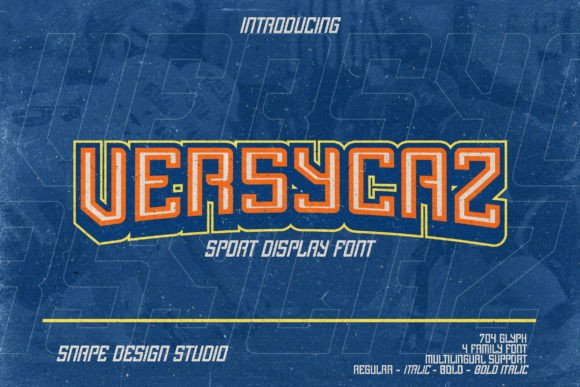 Versycaz: A Dynamic Display Font for Editorial Impact